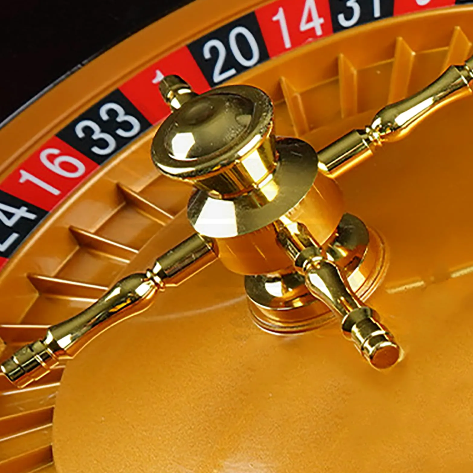 Professionelles Roulette-Rad-Set mit Präzisionslagern für Spielabende und Partys im Casino-Stil