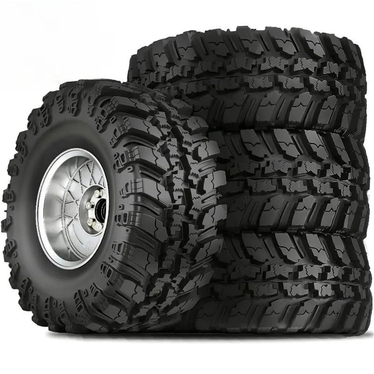 Metall 2,2" Beadlock Radreifen Für Axial Für SCX10 I II III Pro 1/10 1/8
