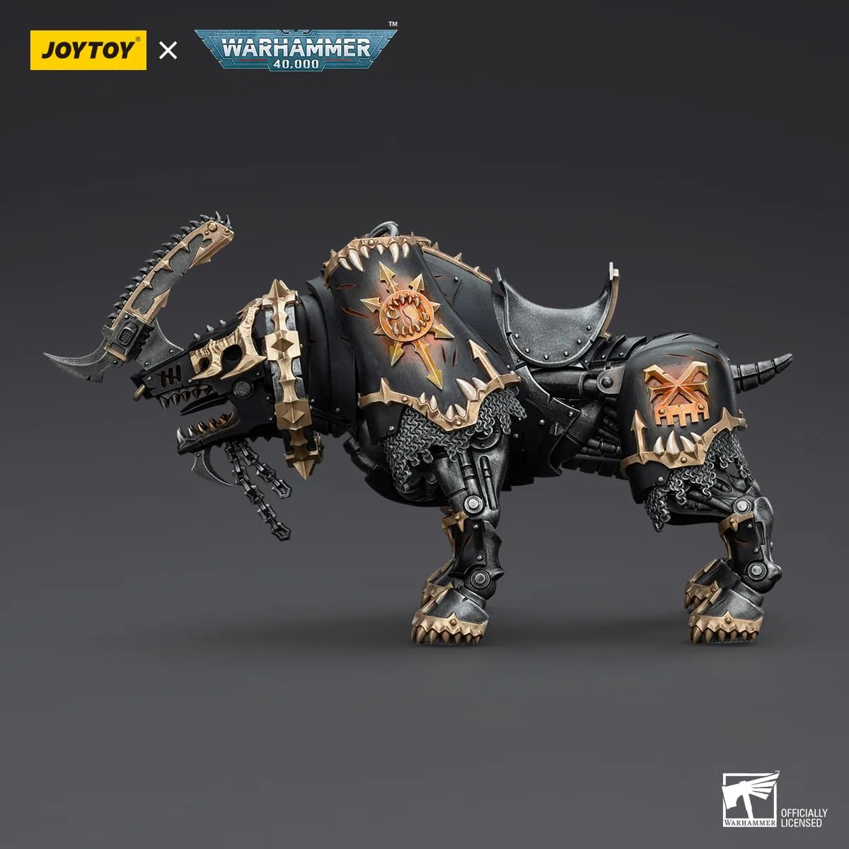 HiPlay JOYTOY Warhammer 40K 1/18 World Eaters Lord Invocatus Action Figure