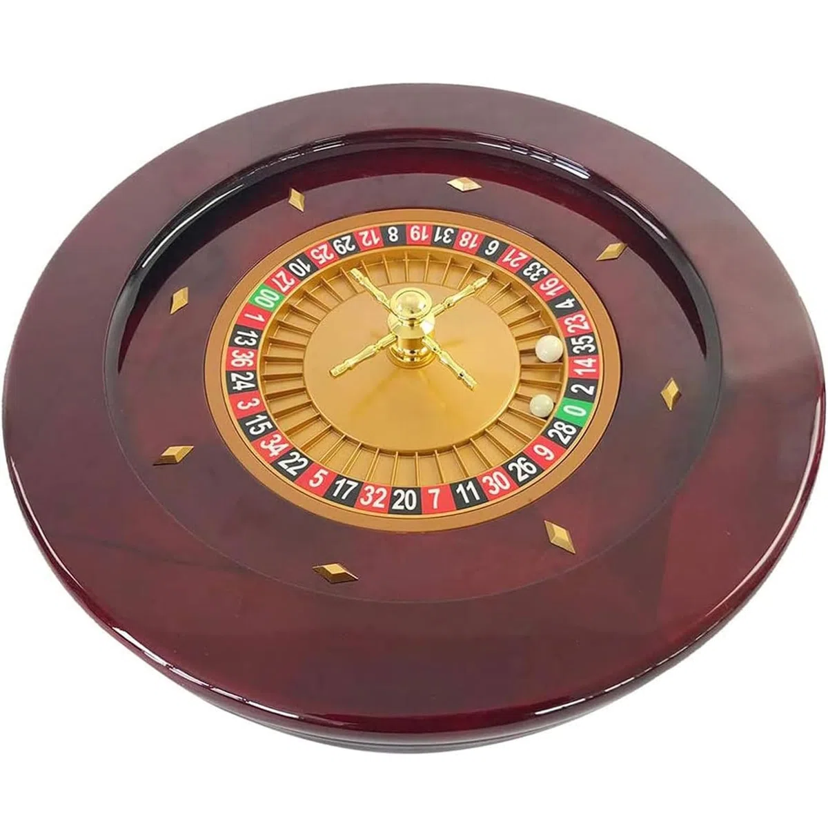 Professionelles Roulette-Rad-Set mit Präzisionslagern für Spielabende und Partys im Casino-Stil