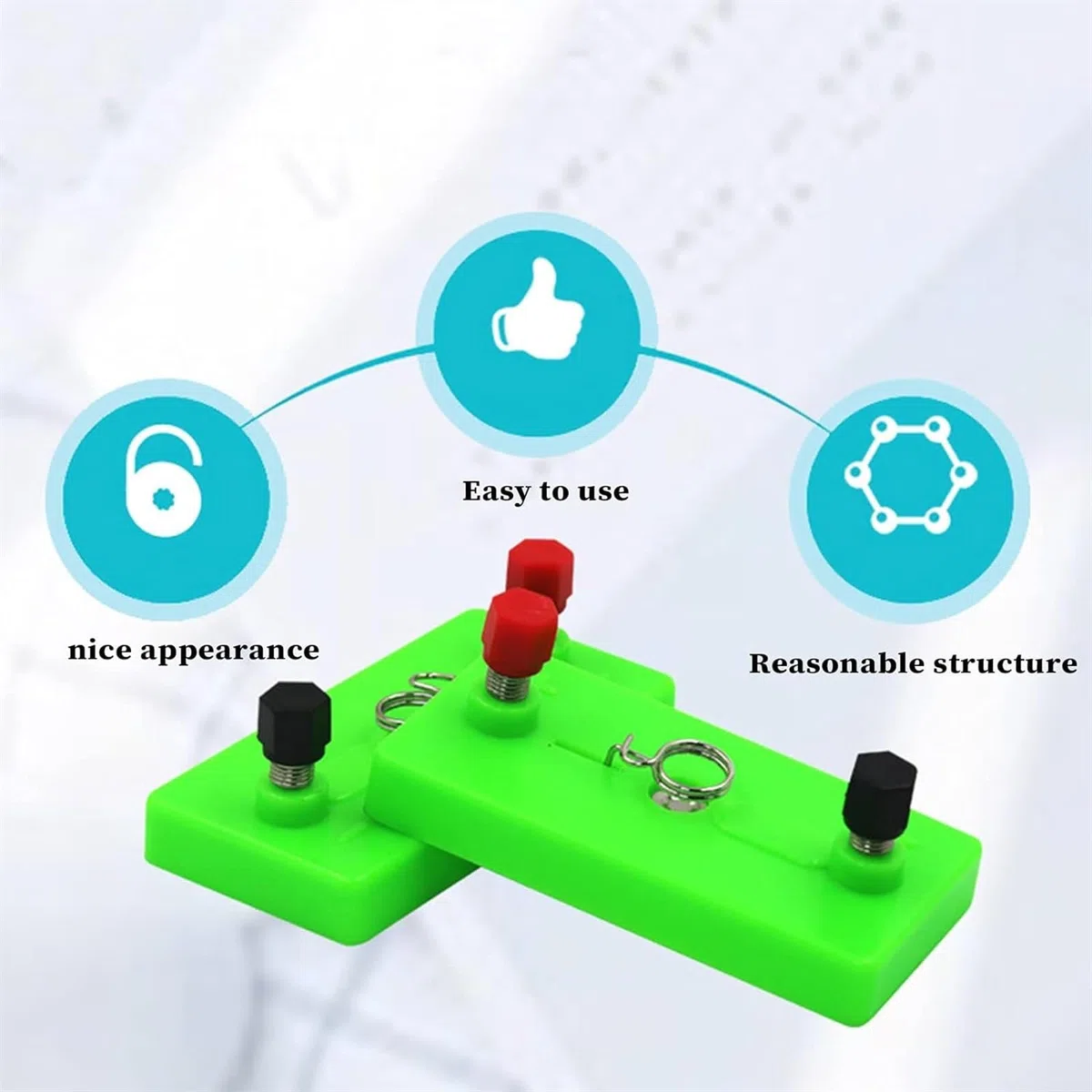 Komplettes Physik-Elektromagnetismus-Experimentierset – Reihen-/Parallelschaltungen, Fruchtbatterie und unbekannte Widerstandsmessung