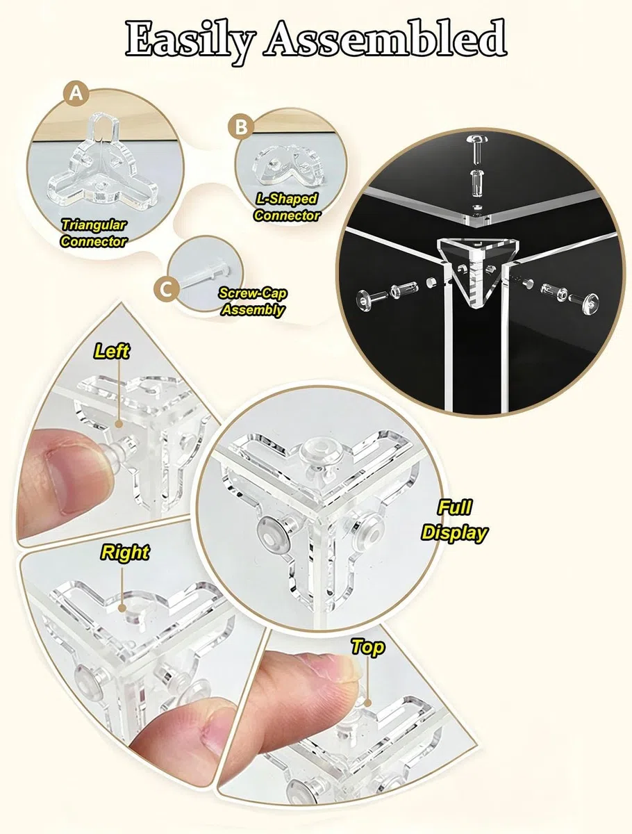 Acryl Vitrine Für Actionfiguren/Sammlerstücke, Transparent