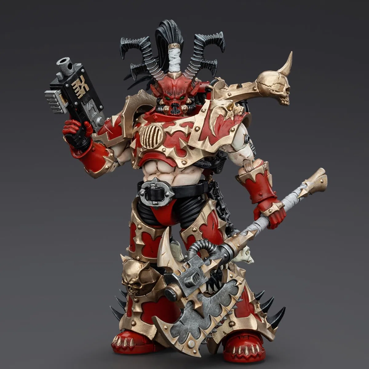 HiPlay JOYTOY Warhammer 40K 1/18 World Eaters Lord Invocatus Action Figure