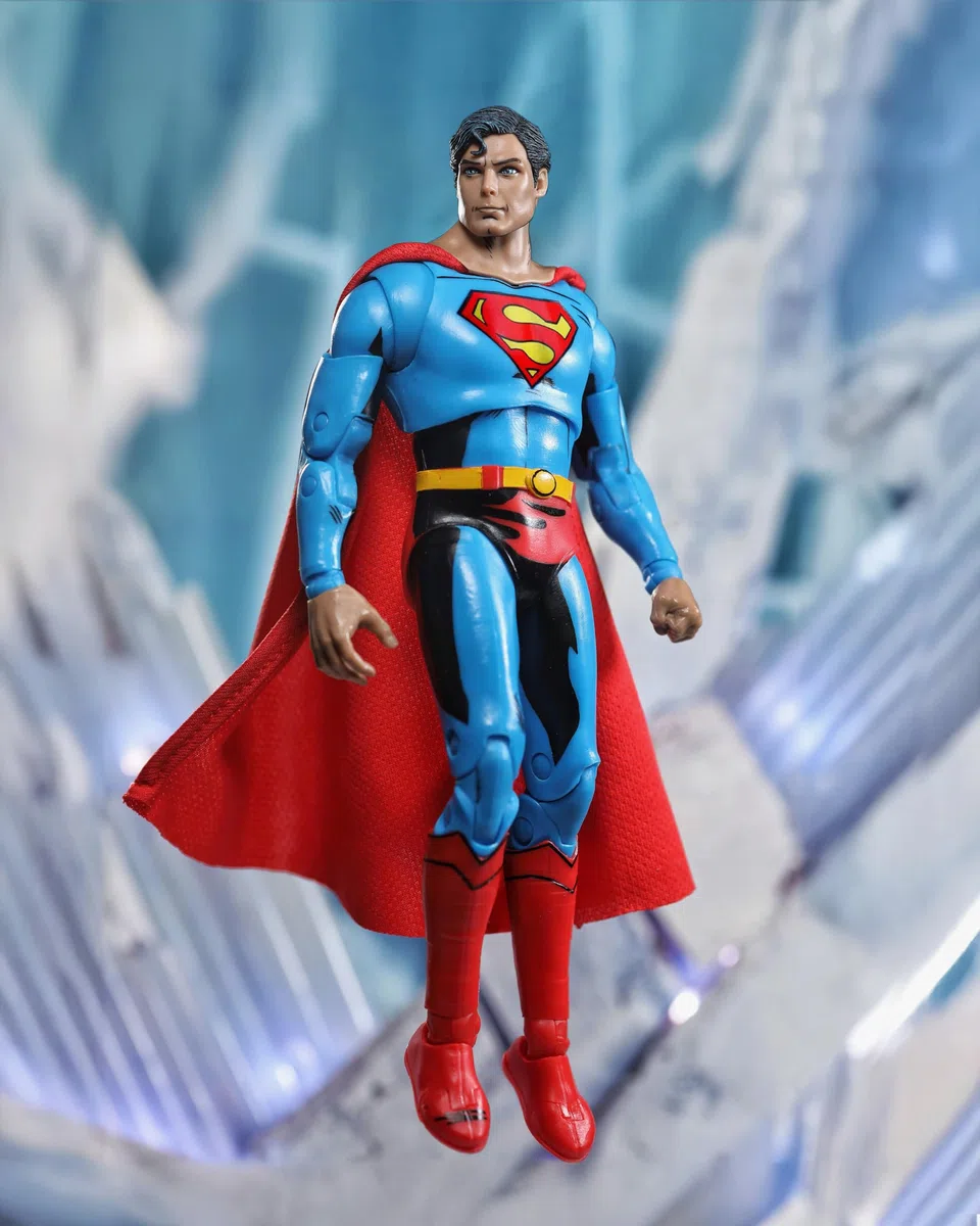 McFarlane Toys - DC Direct Page Punchers Superman (Superman '78) 17,8 cm Figur mit Comic