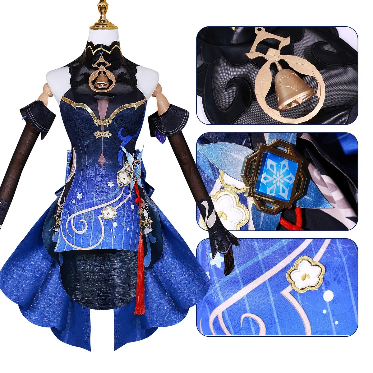 Genshin Cosplay Venti Yae Miko Raiden Shogun Arlecchino Cosplay Kostüm Skirk Cosplay Halloween Anzug Full Set für Frauen