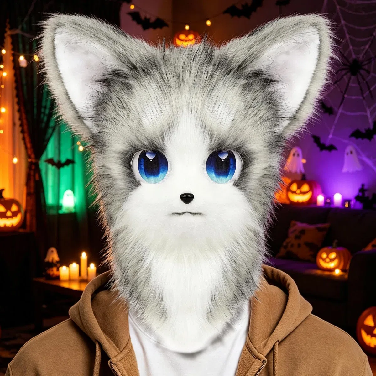 Tierkostüm, Maske, Cosplay, Kopfbedeckung, Partyzubehör