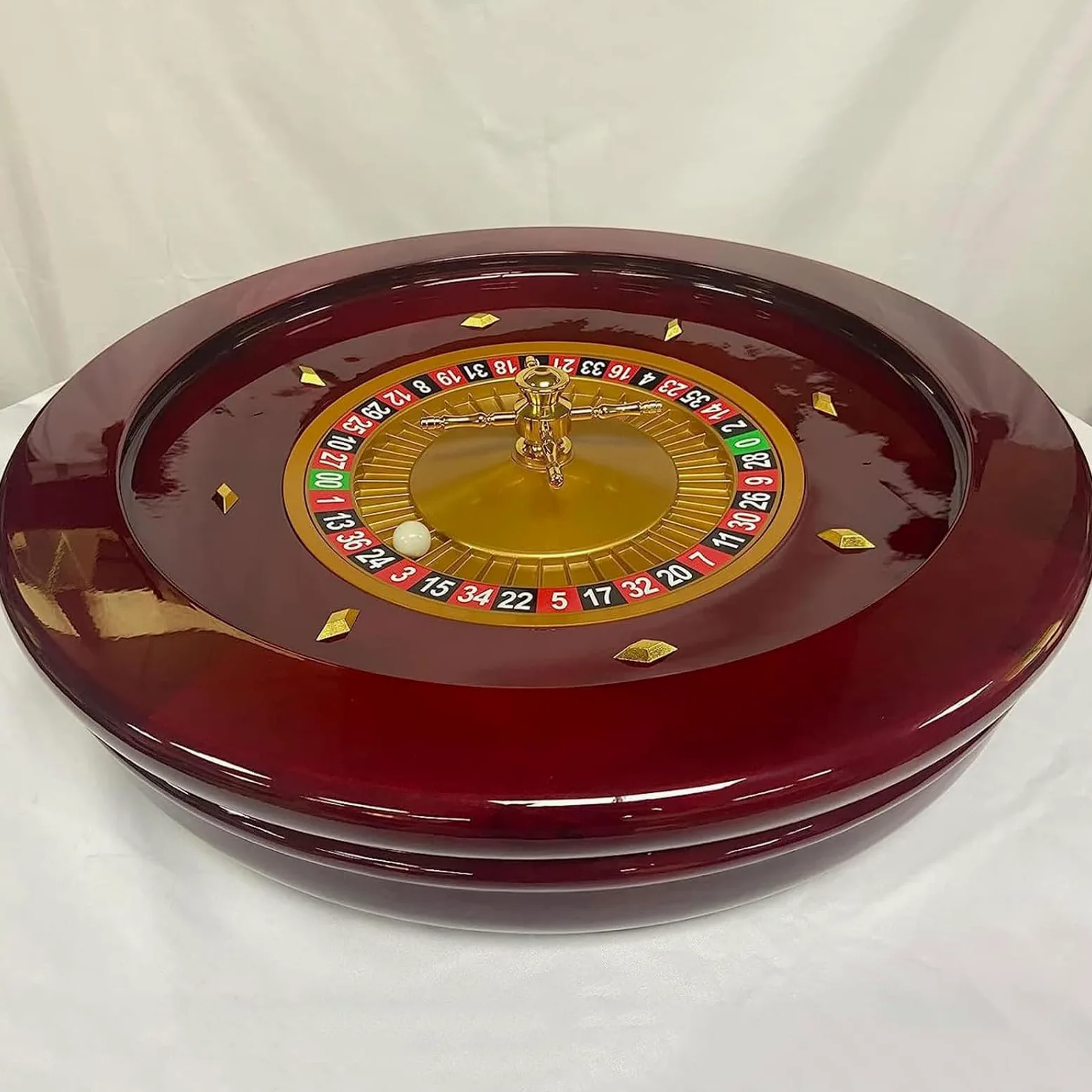 Professionelles Roulette-Rad-Set mit Präzisionslagern für Spielabende und Partys im Casino-Stil