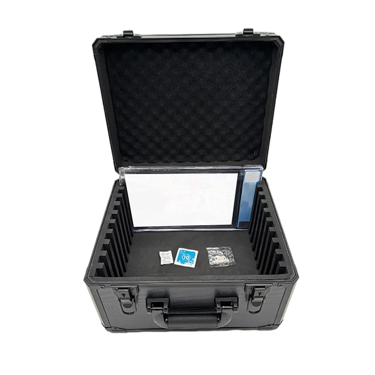 Sharplace Aufbewahrungsbox für bewertete Karten, Aufbewahrungsbox für Sammelkarten, 10 l Fassungsvermögen, Kartenhalter, Sammlerhalter, Etui für bewertete