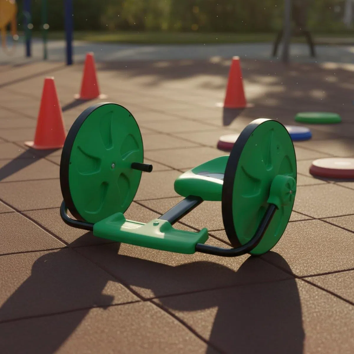 Kinder Balance Kinder Rutschauto Handbetriebene Gleichgewichtsfahrzeug Sitz mit Ergonomischer Form Und Glatter Oberfläche für Vorschulkinder Spielbereich Freunde Zuhause, Color to 2