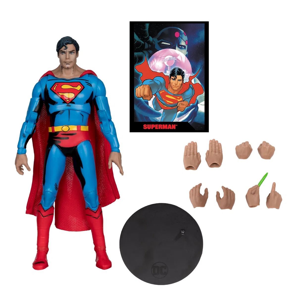 McFarlane Toys - DC Direct Page Punchers Superman (Superman '78) 17,8 cm Figur mit Comic
