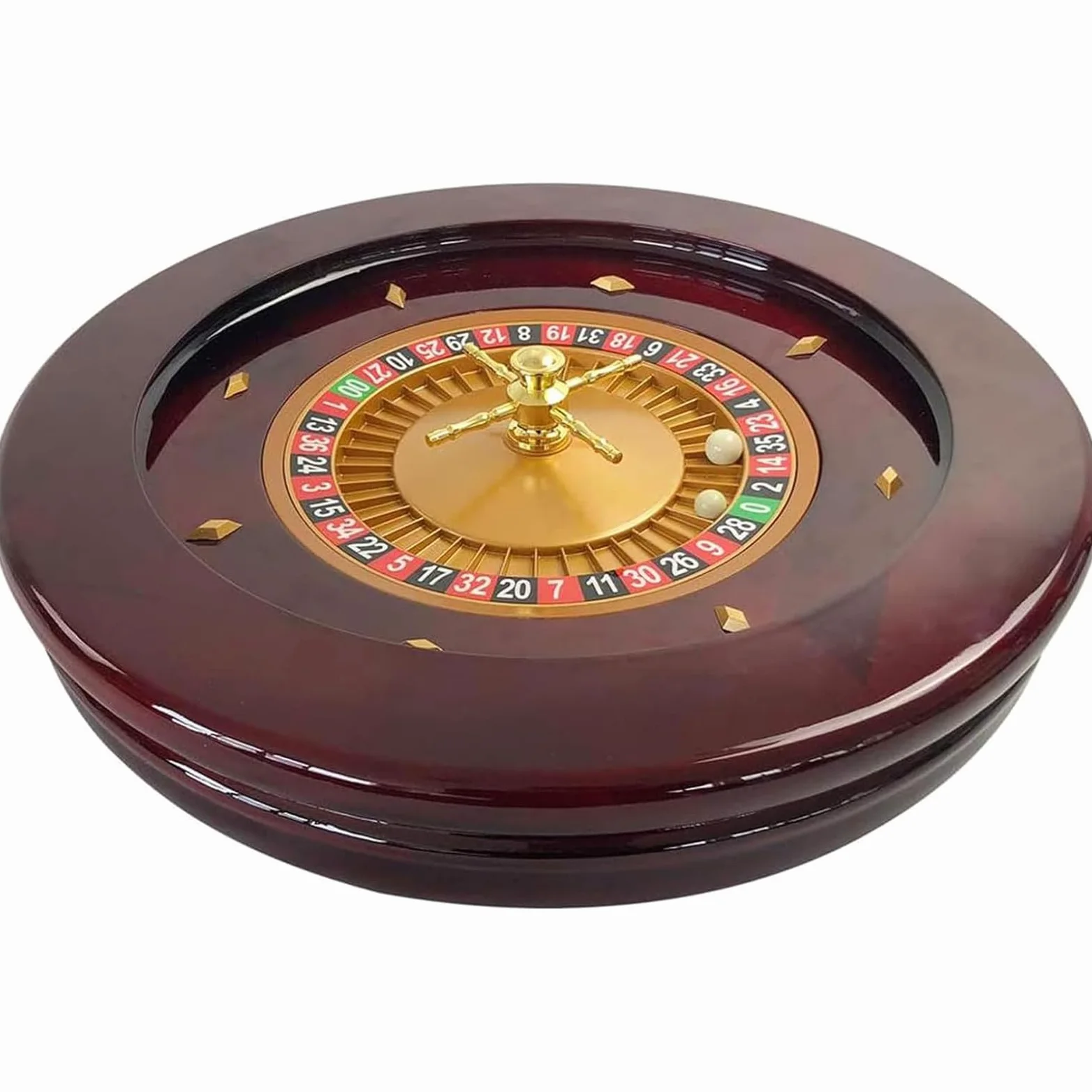Professionelles Roulette-Rad-Set mit Präzisionslagern für Spielabende und Partys im Casino-Stil