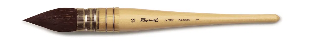 Raphael Watercolor Quill Mop brush size 12 by Raphael Kolinsky