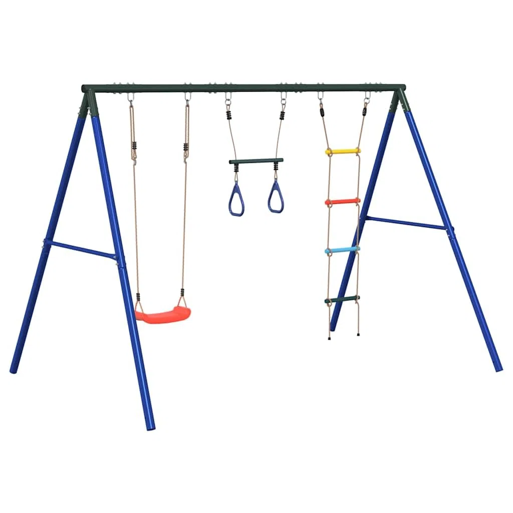 Gartenschaukel-Set mit Trapez und Leiter